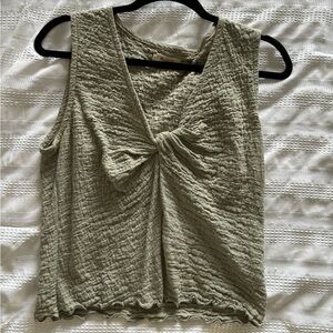 Blue/green Madewell tank (size medium)